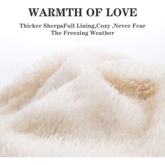 Womens Winter Warm Fleece Lined Knitted Soft Ski Cuff Beanie Hat with Pom Pom - Picture 4 of 7